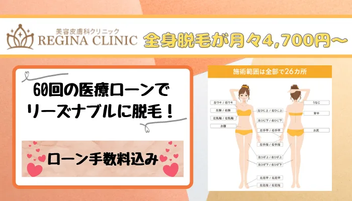 レジーナクリニック月額