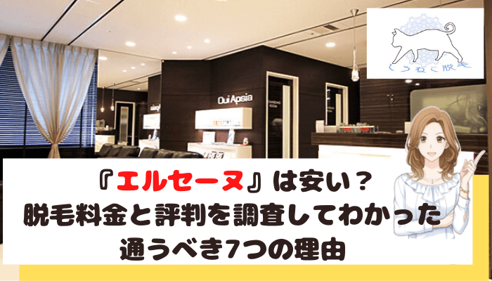 エルセーヌの料金・口コミ評判を調査！通うべき7つのおすすめ理由を紹介