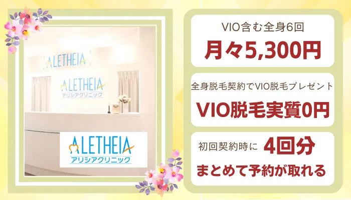 アリシアクリニック比較