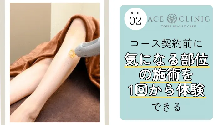 エースクリニックおすすめポイント2