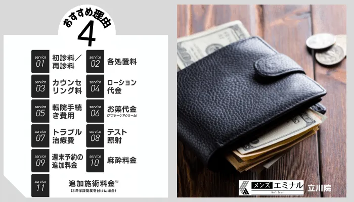 メンズエミナル立川理由4