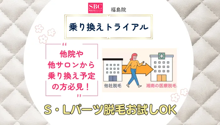 SBC福島乗り換えトライアル